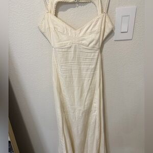 Free People Cream Dress